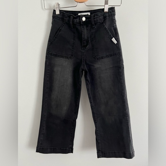 🌻COTTON ON GIRLS WIDE LEG JEANS SIZE 8 - Picture 2 of 4